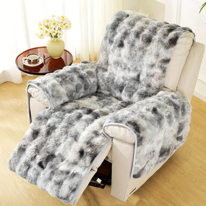 Skanto | Fløyelsmyk Recliner Sofa Dekke