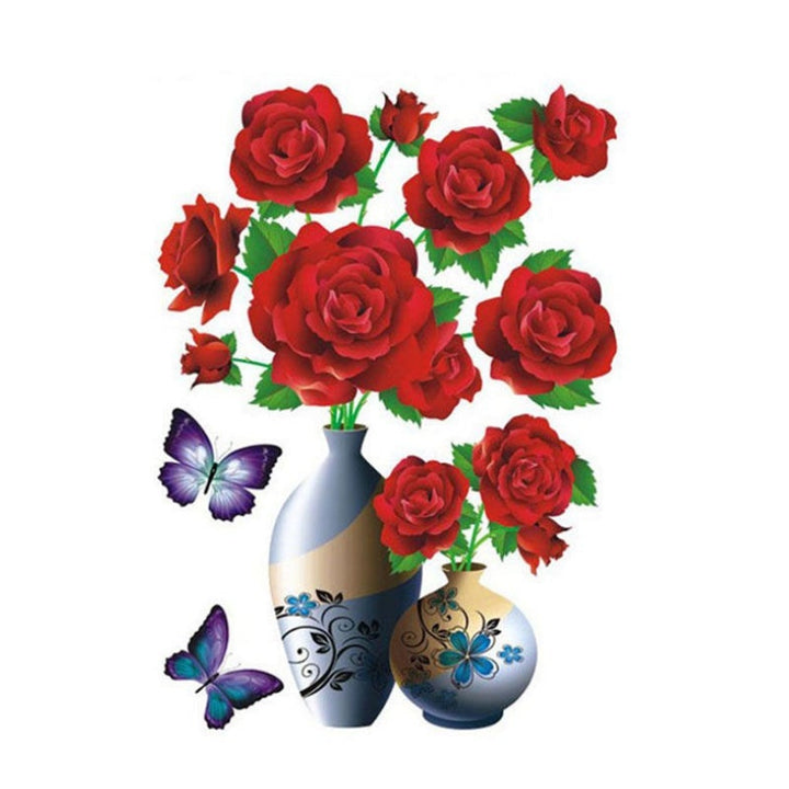 Skanto | DIY Plantevase 3D Stereo Klistremerke Selvklebende