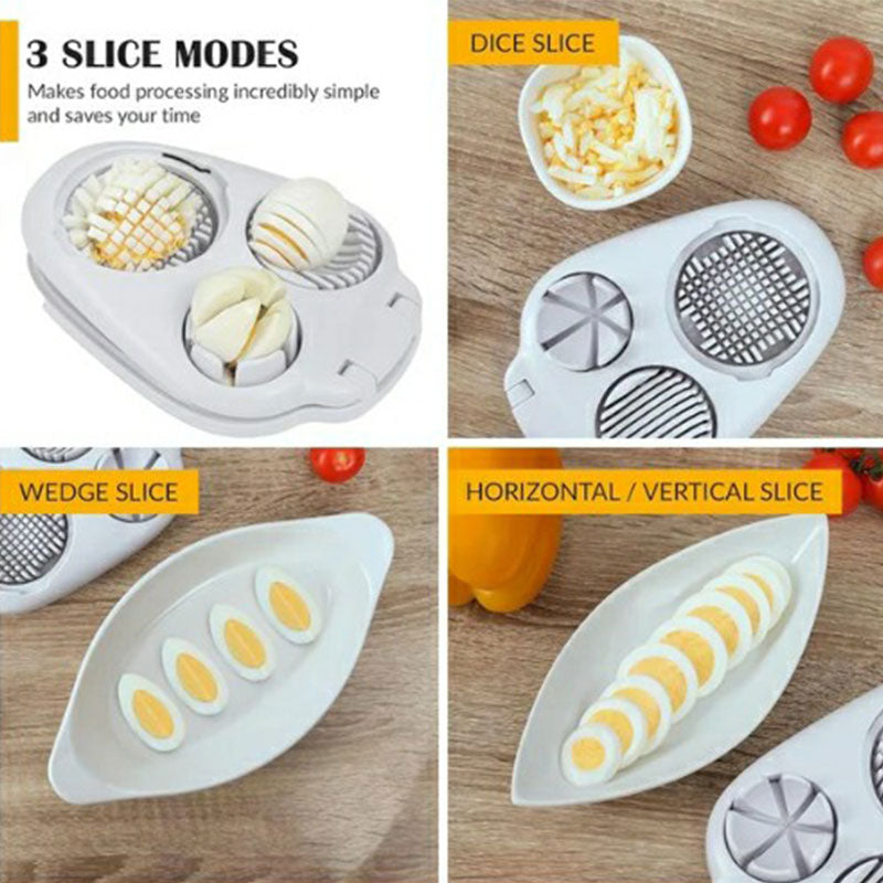 Skanto | 3 i 1 Multifunksjonell Eggskjærer