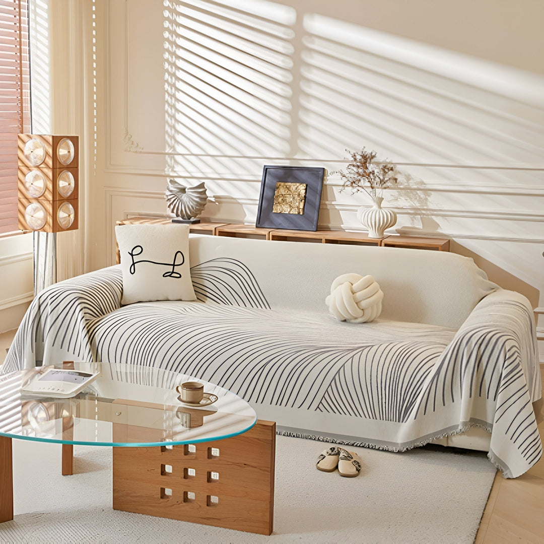 Skanto | Calista Wave Chenille Sofaplagg