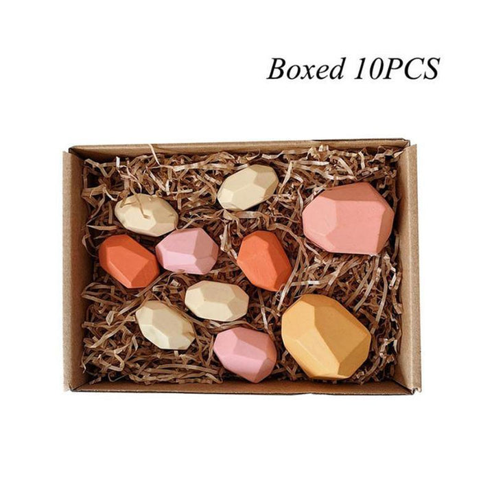 Skanto | Wood Rock Set Balansesteiner Leke