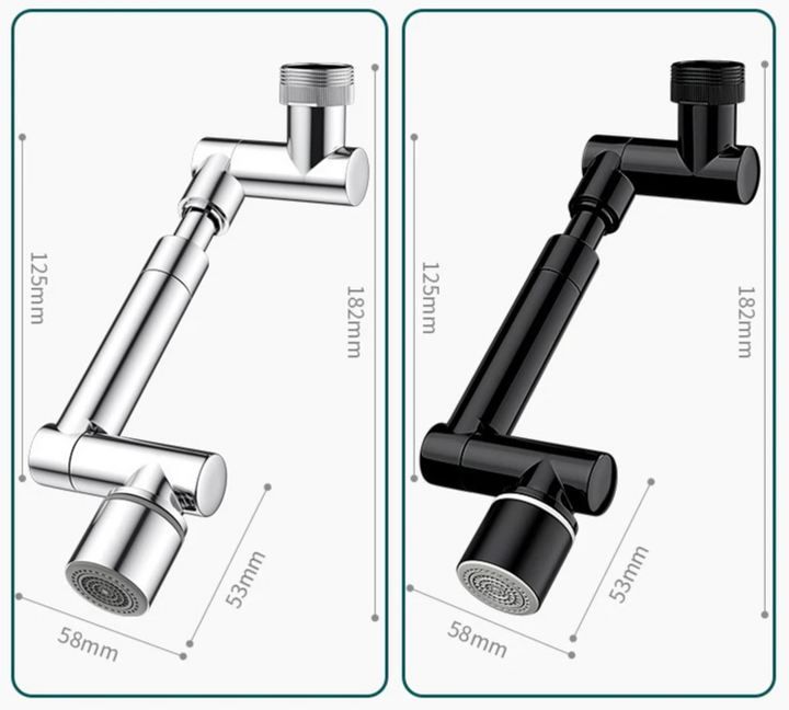 FlexiFlow 360° roterende og utvidbar kranhette Skanto
