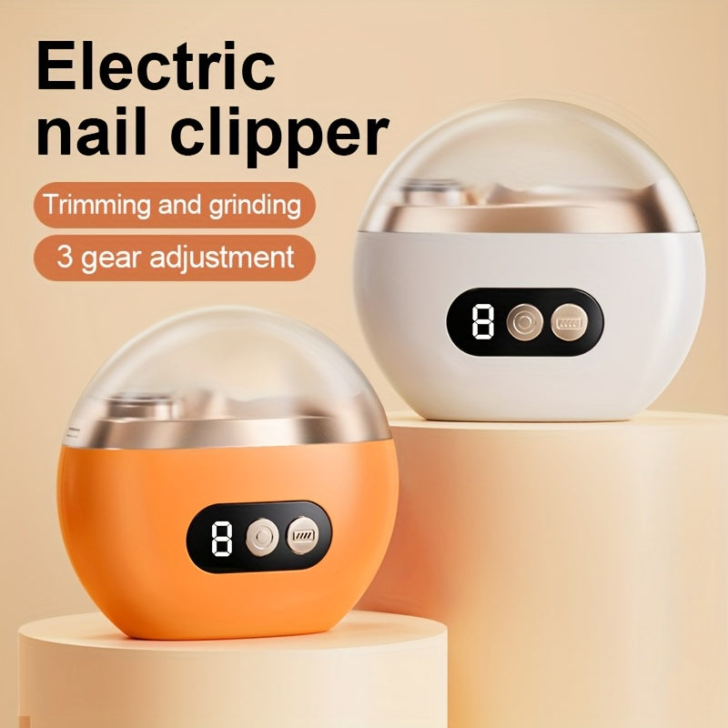 Elektrisk negleklipper med fil | Skanto