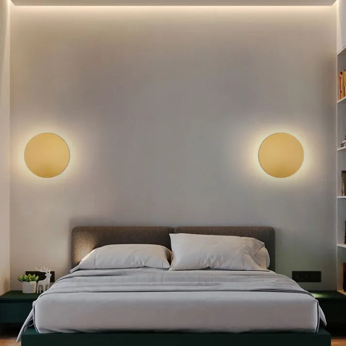 Skanto | Rund Vegglampe i Moderne Design