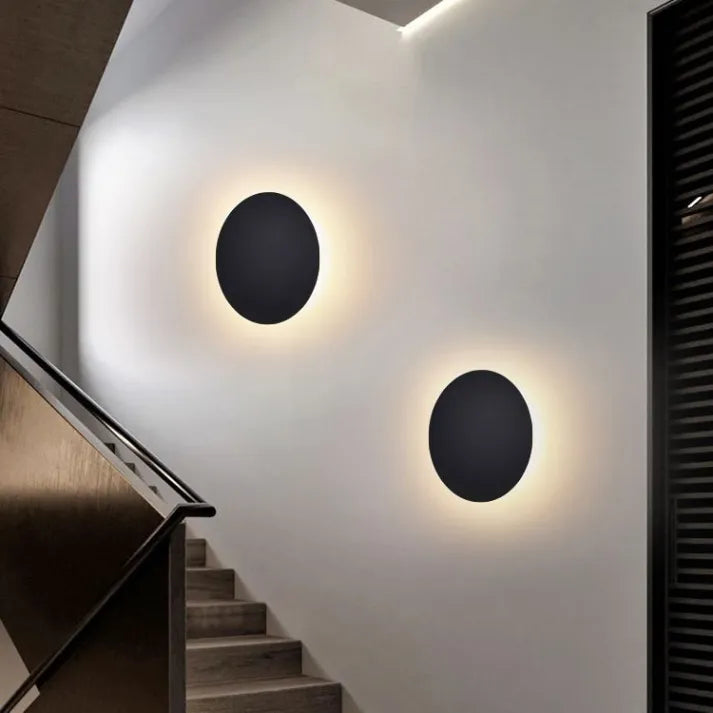 Skanto | Rund Vegglampe i Moderne Design
