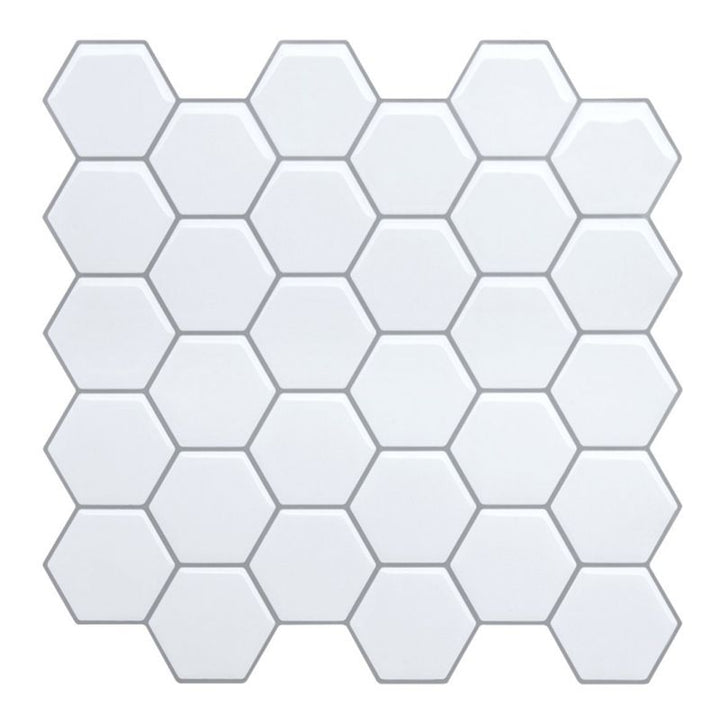 Fargerike mosaikkfliser med selvklebende overflate, vanntette for bakplater