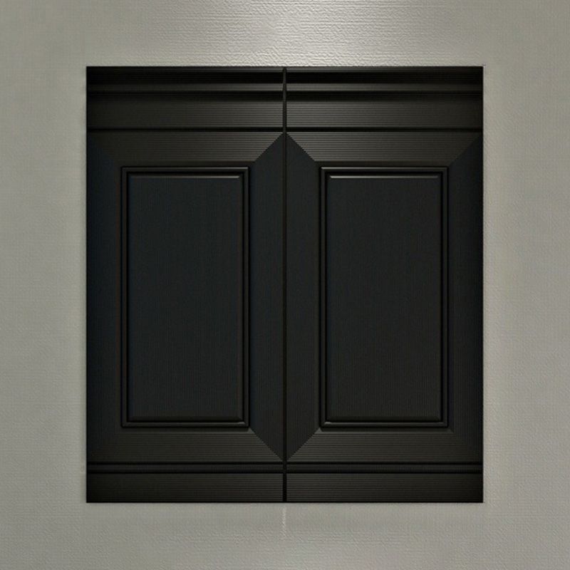 Moderne stil innvendig veggkledning, selvklebende, geometrisk teksturert veggbelegg