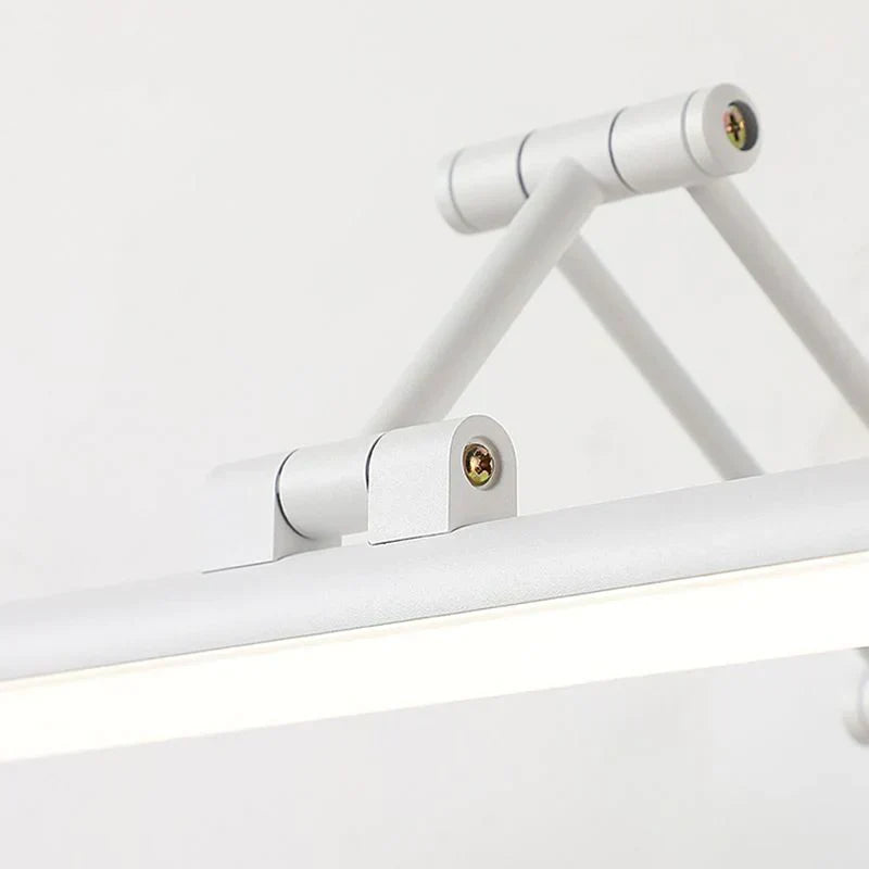 Minimalistisk LED Vegglampe Svart/Hvit – Modern Metallampe for Bad og Innendørs Bruk | Skanto