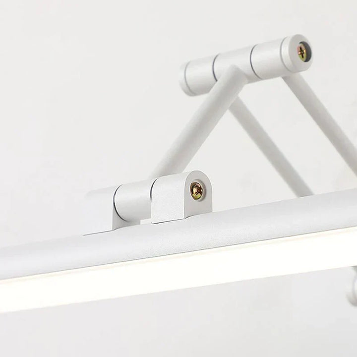 Minimalistisk LED Vegglampe Svart/Hvit – Modern Metallampe for Bad og Innendørs Bruk | Skanto