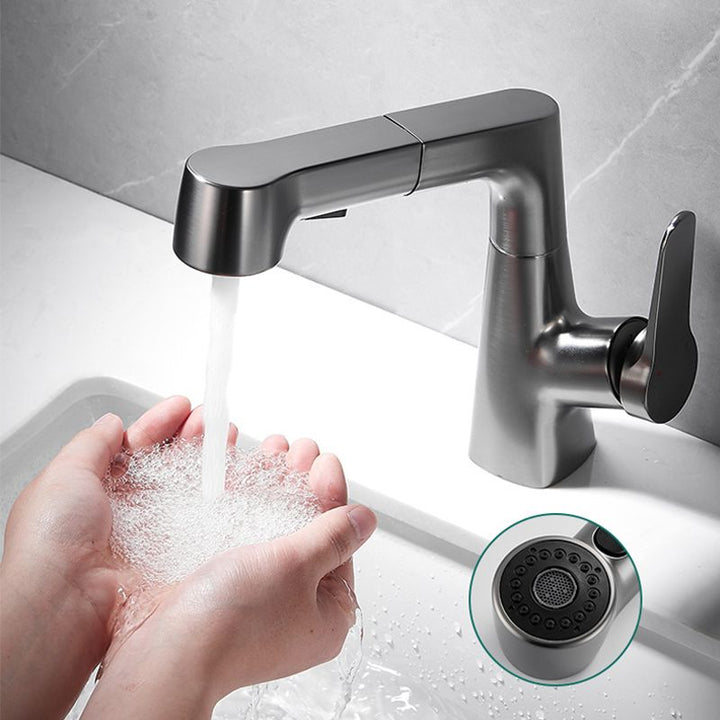 Skanto | Utvidbar Kran for Vann Moderne Vaskefaucet med et Håndtak