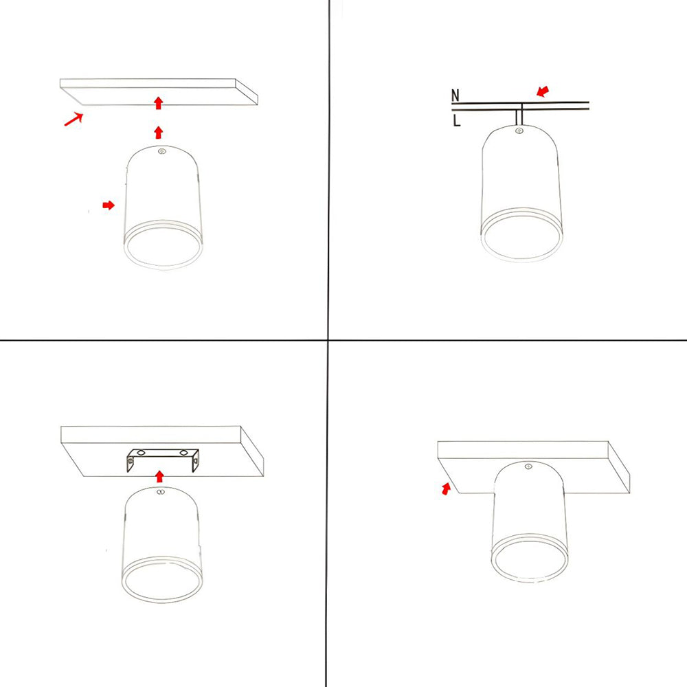 Skanto | Taklampe Moderne Aluminium LED Downlight