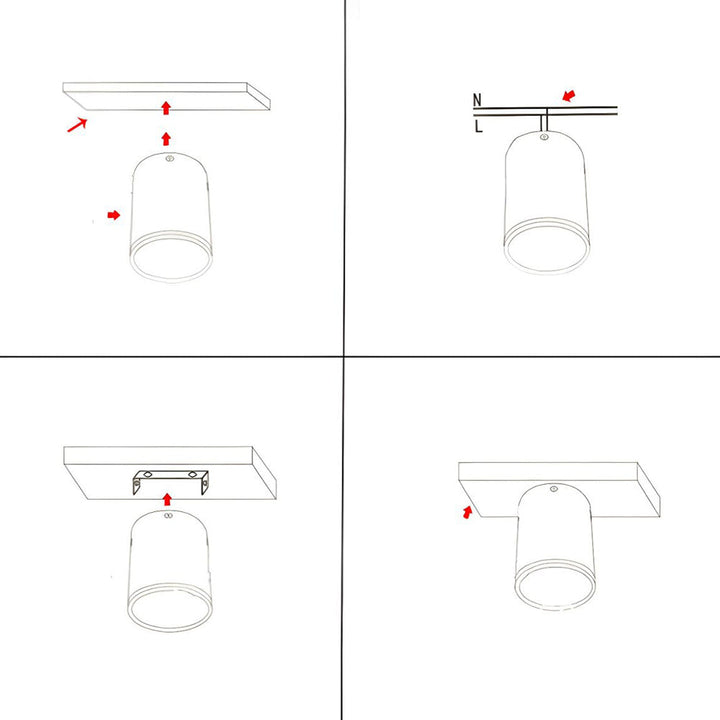 Skanto | Taklampe Moderne Aluminium LED Downlight