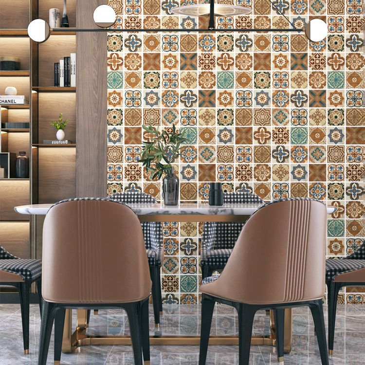 Skanto | Multi-Tonal Stil Vinyl Plank Gulv Peel og Stick Porselen Flis Utseende PVC Gulv