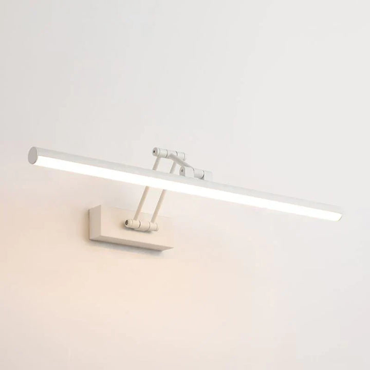 Minimalistisk LED Vegglampe Svart/Hvit – Modern Metallampe for Bad og Innendørs Bruk | Skanto