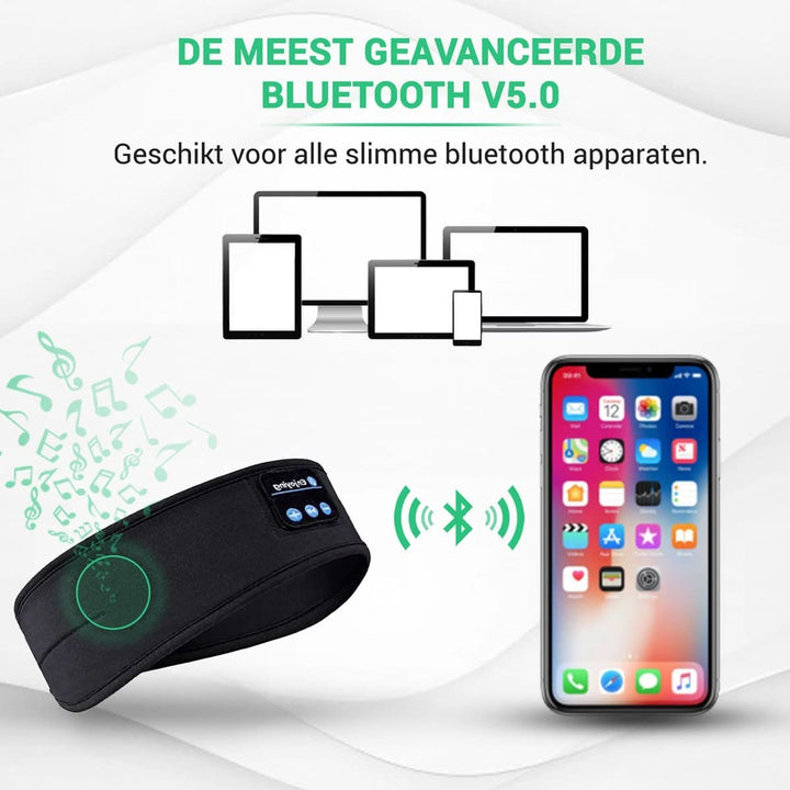 Skanto | Smart Bluetooth Søvnband for Dyp Søvn & Avslapning