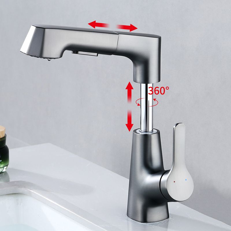Skanto | Moderne Kran Solid Kobber Centerset Baderomskran