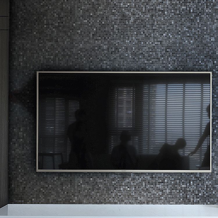 Mosaikkflistapet, moderne selvklebende tapet med firkantet form