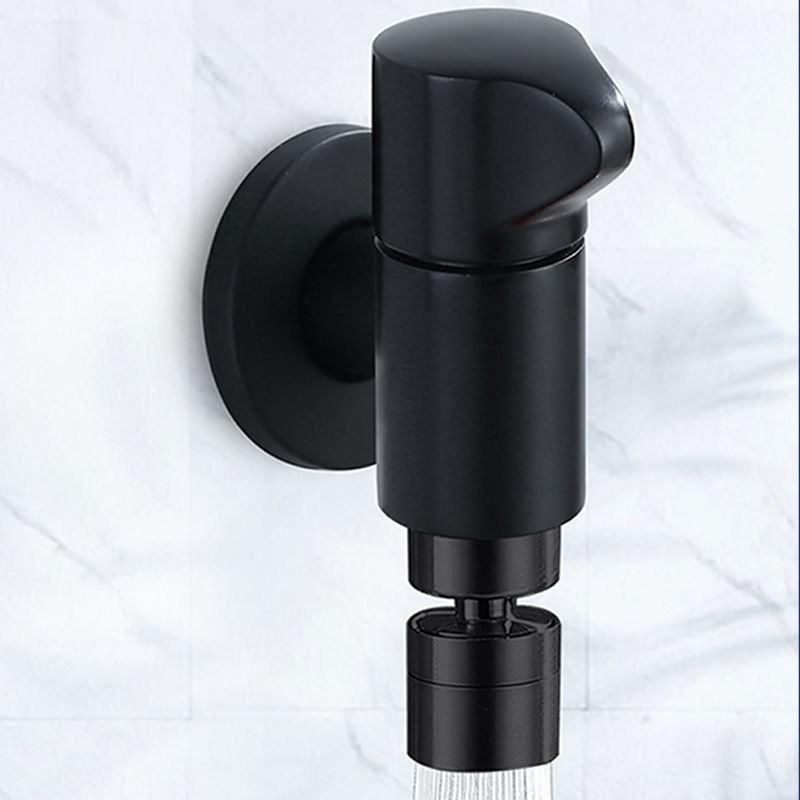Industrie Veggmontert Baderomskran Håndtak Solid Messing Tilkobling