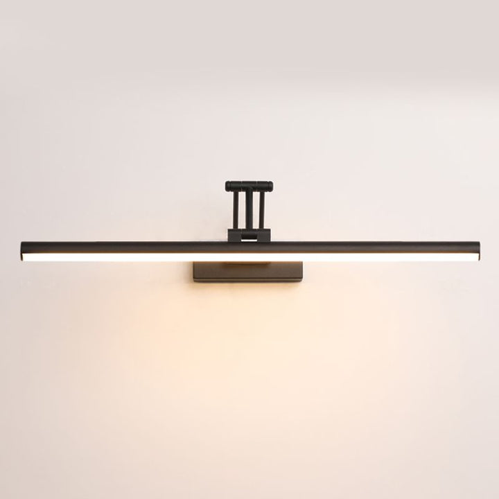 Edge Minimalistisk LED Vegglampe Svart/Hvit | Moderne Design for Bad & Innendørs Rom | Metall & Akryl | Skanto