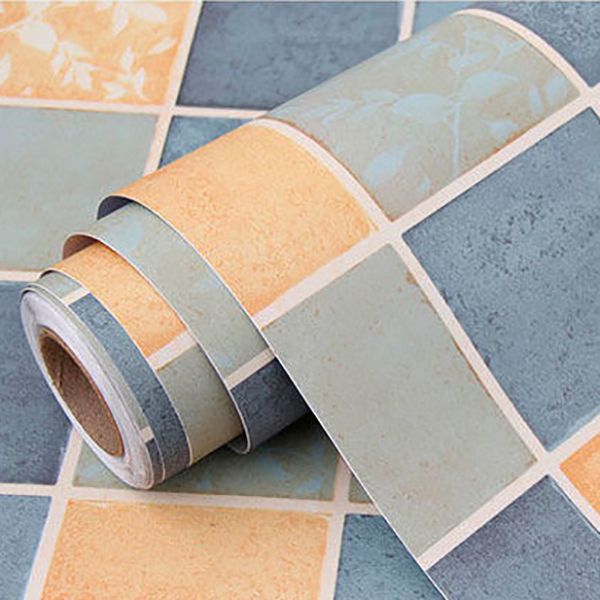 Skanto | Moderne Vinylgulv Geometrisk Mønster Selvklebende PVC Gulv