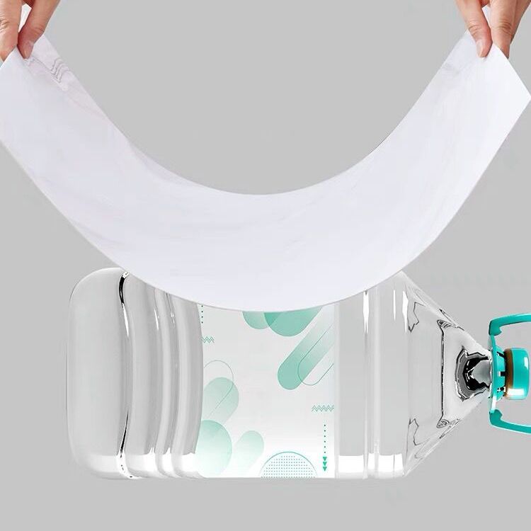 Plastveggflis med selvklebende lim, rektangulær, vanntett