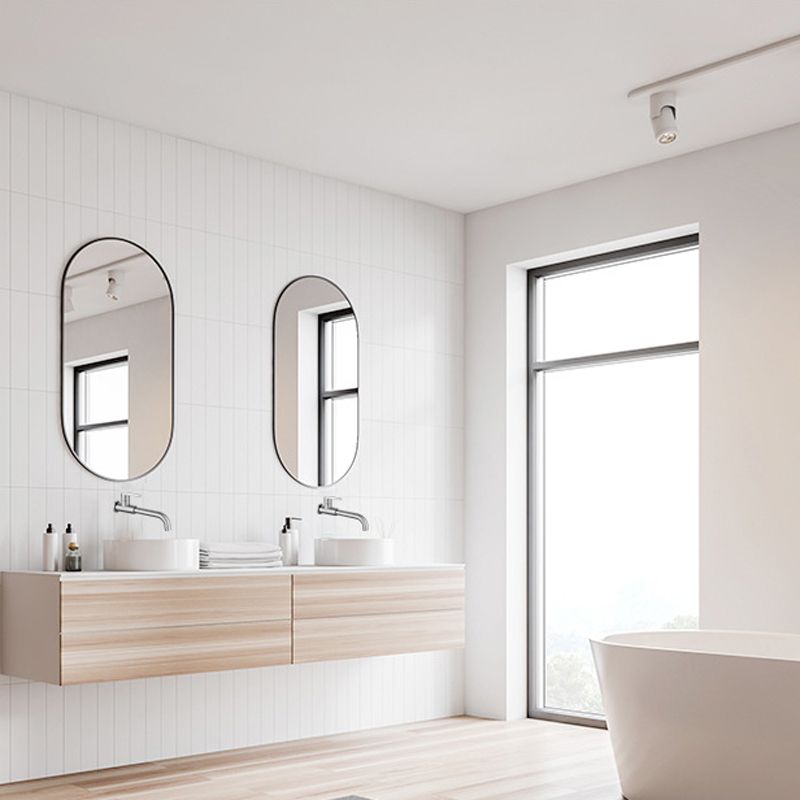 Moderne veggmontert ettgreps blandebatteri til badet