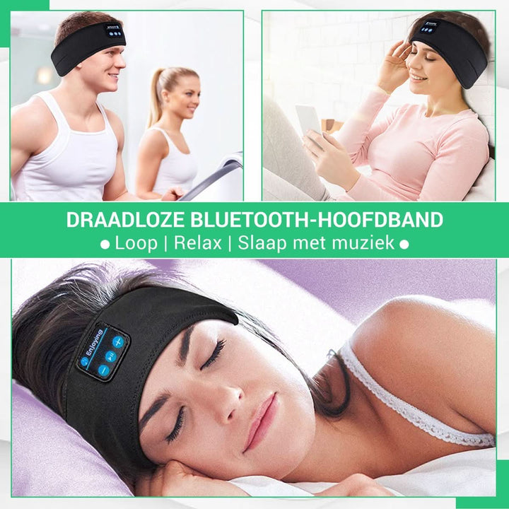 Skanto | Smart Bluetooth Søvnband for Dyp Søvn & Avslapning