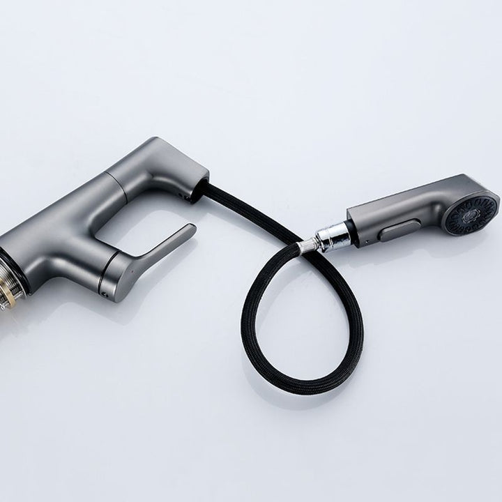 Skanto | Moderne Kran Solid Kobber Centerset Baderomskran