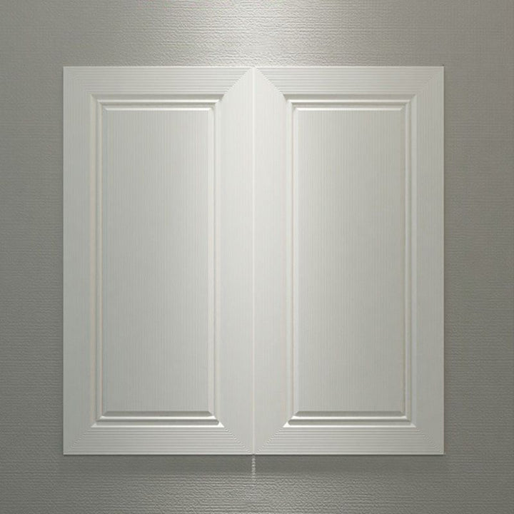 Moderne stil innvendig veggkledning, selvklebende, geometrisk teksturert veggbelegg