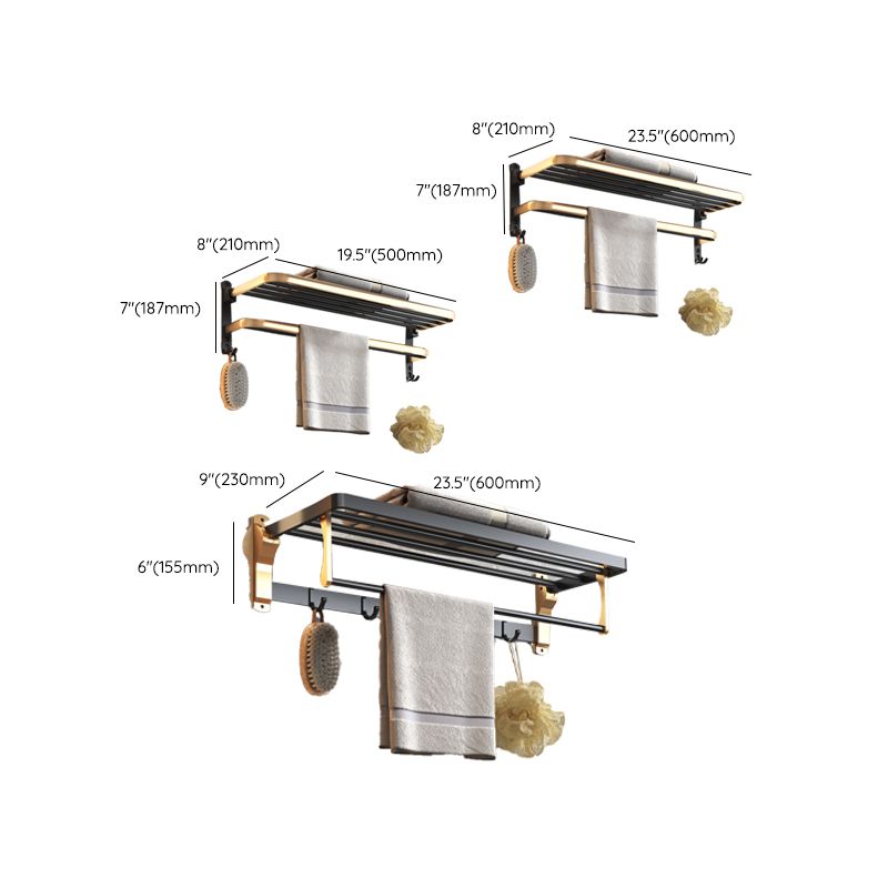 Skanto | Svart & Messing Badesett Moderne Stil Badeaccessoirer Som Individuelt Stykke Eller Som Sett