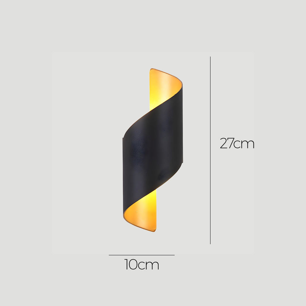 Skanto | LED Vegglampe med minimalistisk aluminiumsdesign
