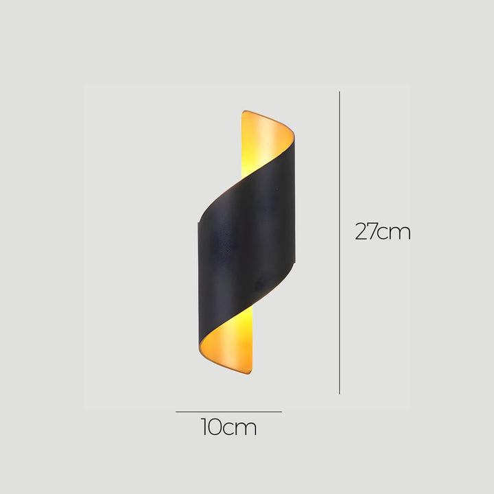 Skanto | LED Vegglampe med minimalistisk aluminiumsdesign