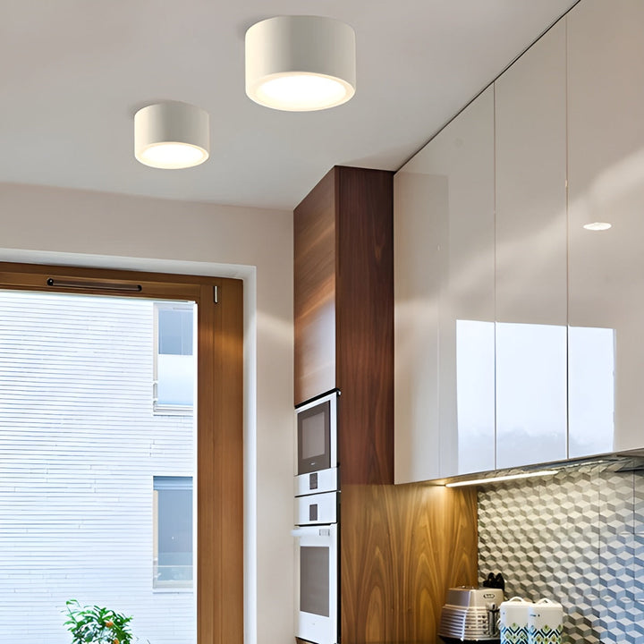Moderne LED taklampe – Rund form & varmt LED lys | Koselig belysning for ethvert rom | Skanto