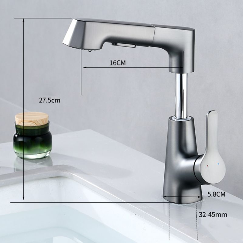 Skanto | Moderne Kran Solid Kobber Centerset Baderomskran