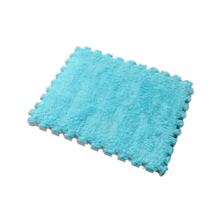 Skanto | Fargefading Resistant Teppeflis Solid Color Interlocking Teppeflis