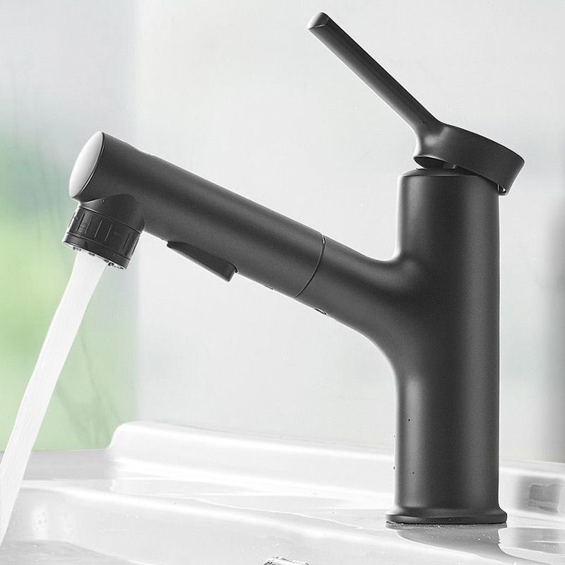 Skanto | Moderne Design Badkran Enkelt Håndtak Blandebatteri med Vannslange