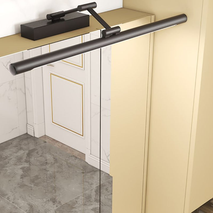 Edge Minimalistisk LED Vegglampe Svart/Hvit | Moderne Design for Bad & Innendørs Rom | Metall & Akryl | Skanto