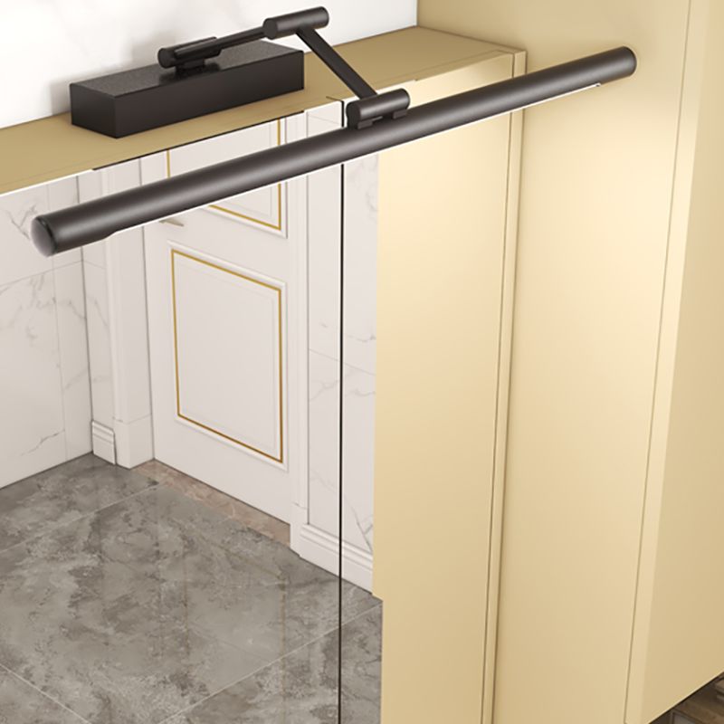 Minimalistisk LED Vegglampe Svart/Hvit – Modern Metallampe for Bad og Innendørs Bruk | Skanto