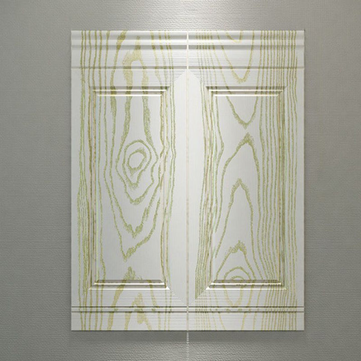 Moderne stil innvendig veggkledning, selvklebende, geometrisk teksturert veggbelegg