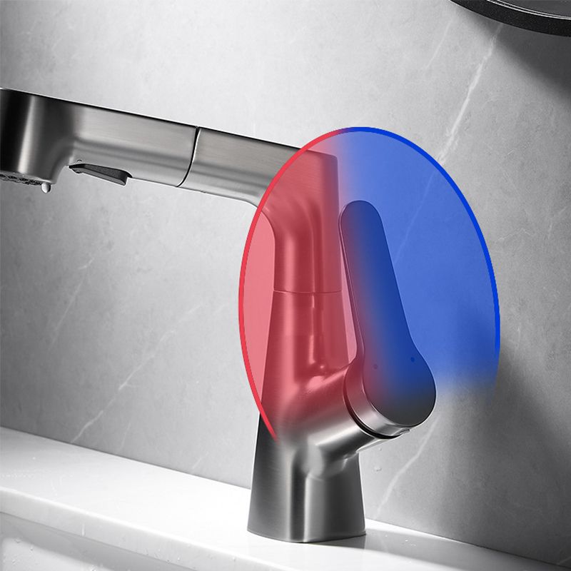 Skanto | Utvidbar Kran for Vann Moderne Vaskefaucet med et Håndtak