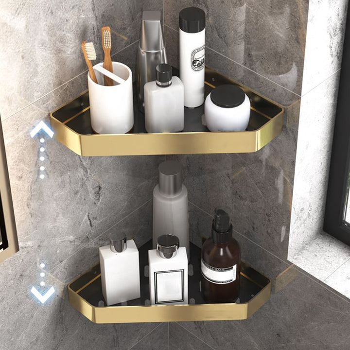 Skanto | Svart & Messing Badesett Moderne Stil Badeaccessoirer Som Individuelt Stykke Eller Som Sett