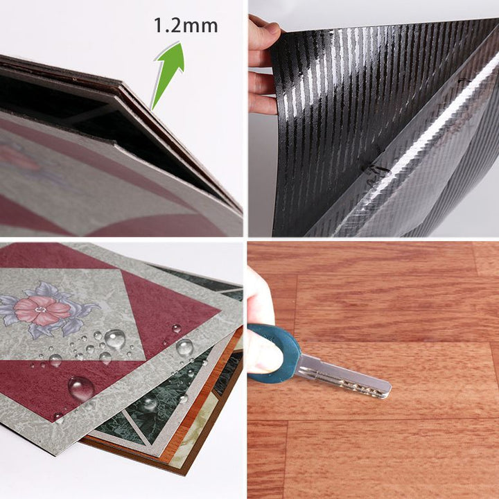 Skanto | Peel and Stick PVC Gulv Matte Vinylgulv med Steintlook