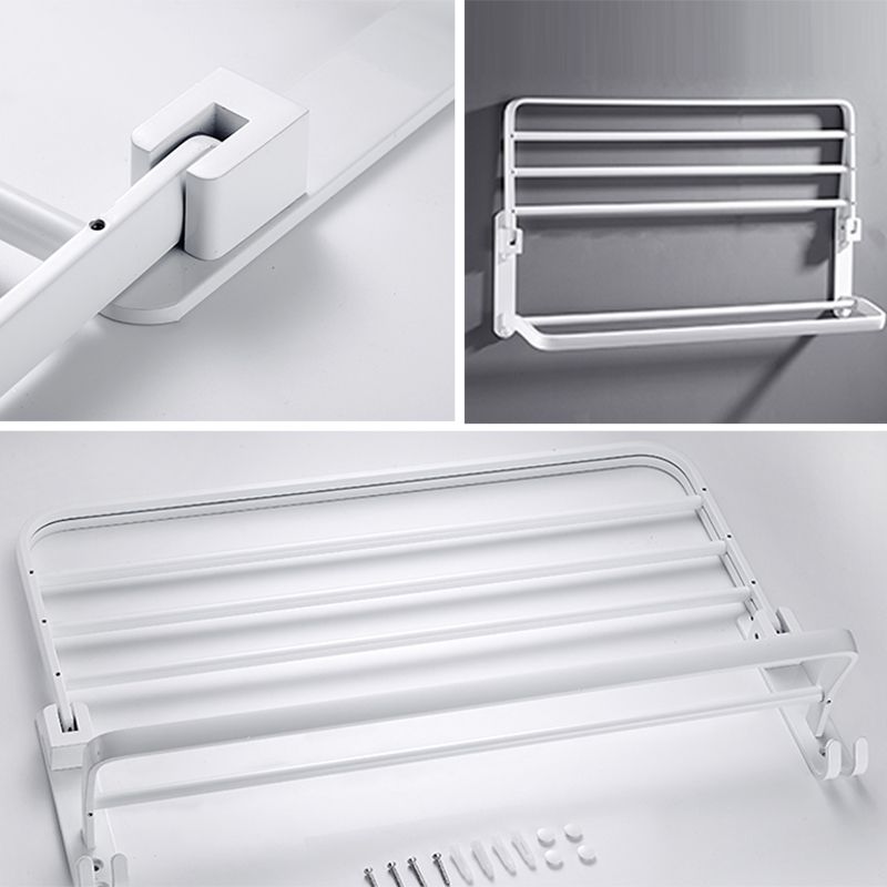 Skanto | Hvite Baderoms Tilbehør Hardware Sett Moderne Baderoms Tilbehør Sett, Håndklehenger