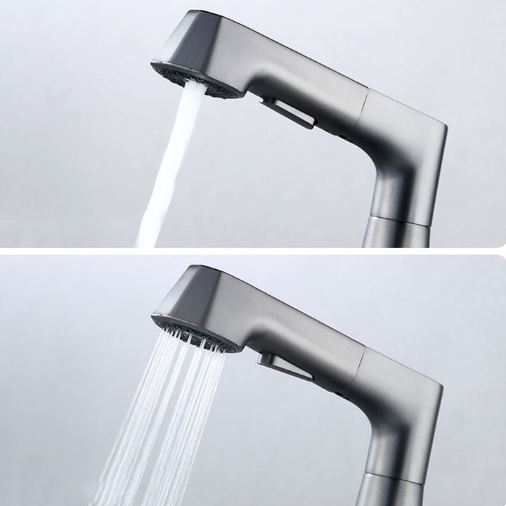 Skanto | Moderne Kran Solid Kobber Centerset Baderomskran