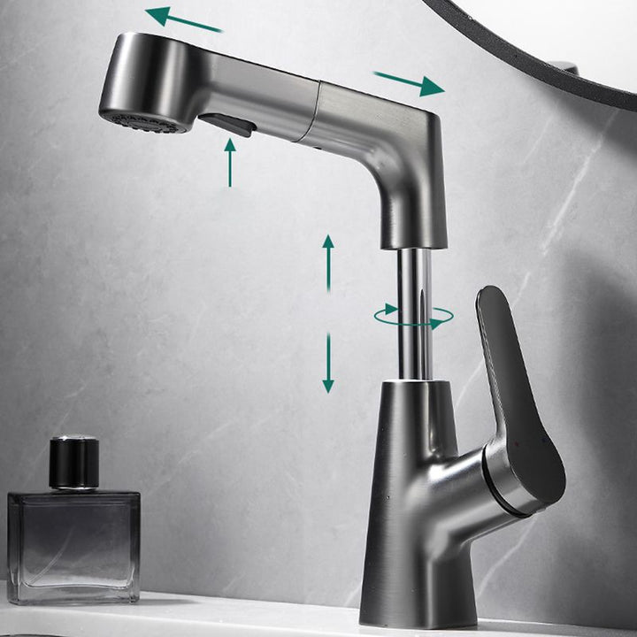 Skanto | Utvidbar Kran for Vann Moderne Vaskefaucet med et Håndtak
