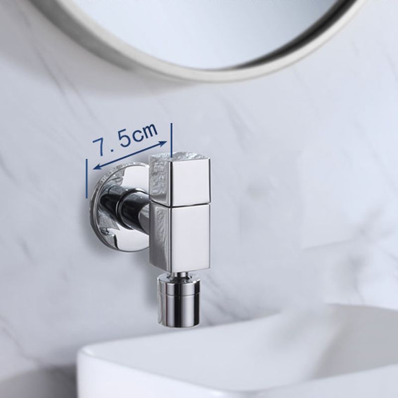 Skanto | Moderne Vegghengt Baderomsbatteri Knott Håndtak Solid Messing Rundt Batteri