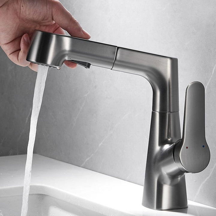 Skanto | Utvidbar Kran for Vann Moderne Vaskefaucet med et Håndtak