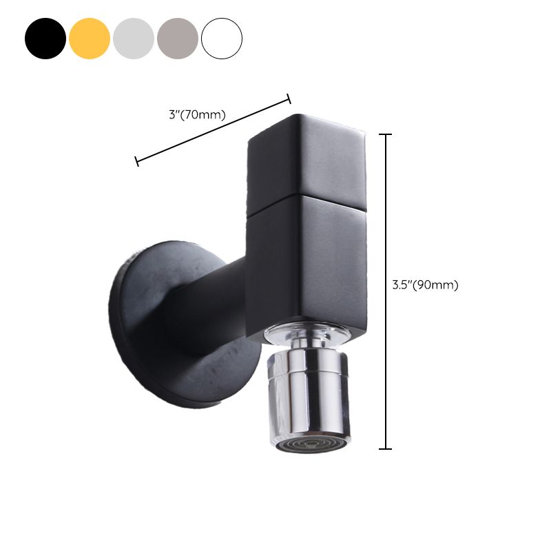 Skanto | Moderne Vegghengt Baderomsbatteri Knott Håndtak Solid Messing Rundt Batteri