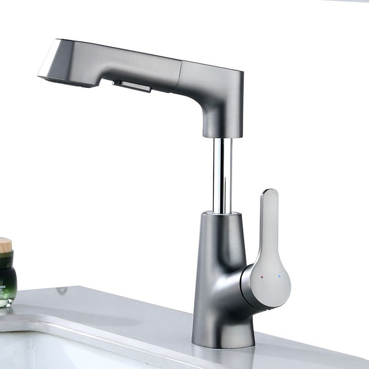 Skanto | Moderne Kran Solid Kobber Centerset Baderomskran