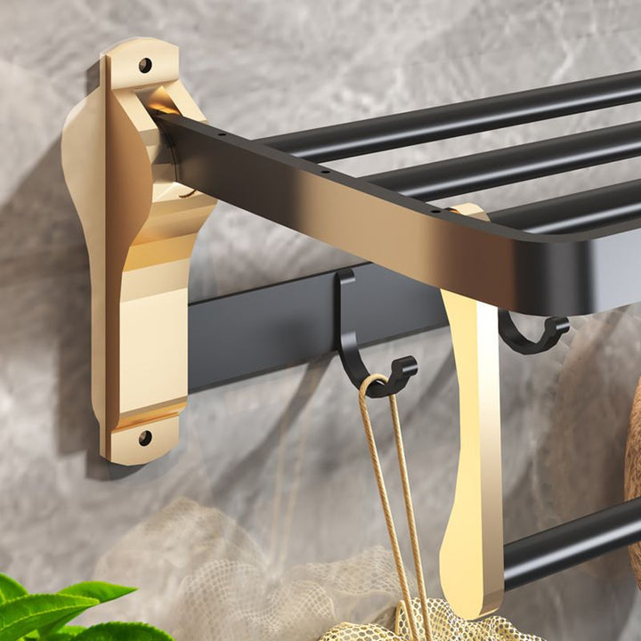 Skanto | Svart & Messing Badesett Moderne Stil Badeaccessoirer Som Individuelt Stykke Eller Som Sett